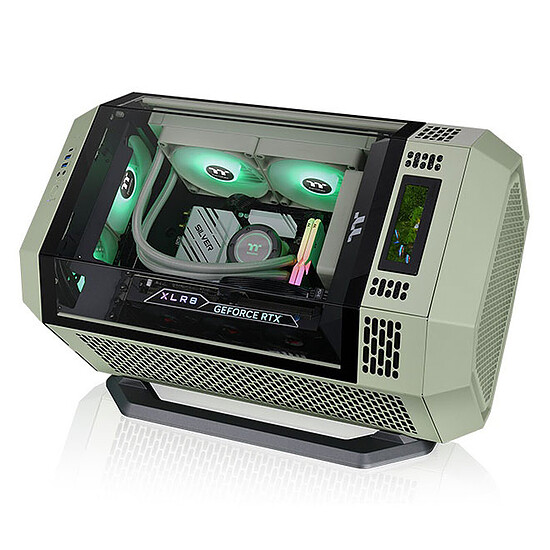 Accessoires divers boîtier Thermaltake Kit de support de boitier The Tower 300 - Vert - Autre vue