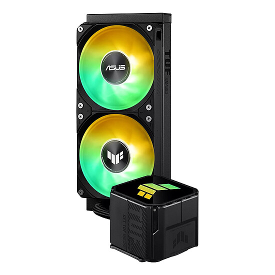 Watercooling AIO ASUS TUF Gaming LC III 240 ARGB LCD - Noir - Autre vue