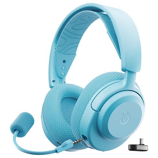 Casque micro SteelSeries Arctis Nova 3X Wireless - Aqua - Autre vue