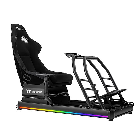 Cockpit / Siège de simracing Thermaltake GR500 - Noir - Autre vue