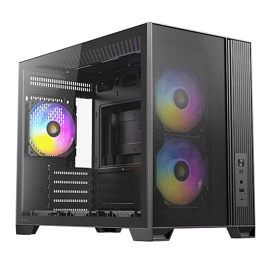 Boîtier PC Antec Flux M - Noir  - Autre vue