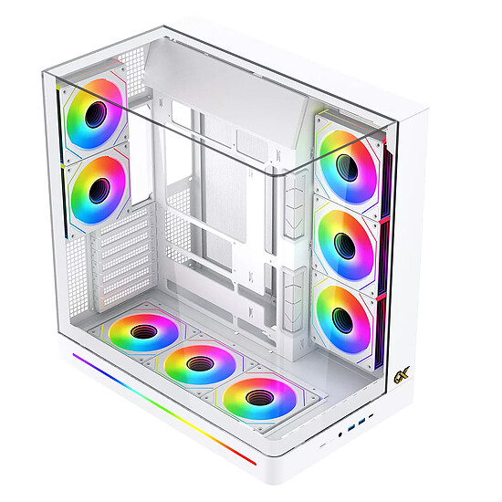 Boîtier PC Xigmatek Pano II - Blanc - Autre vue