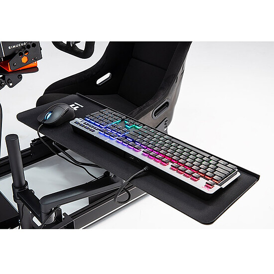 Accessoires base de simracing Thermaltake Keyboard and Mouse Tray - Noir - Autre vue