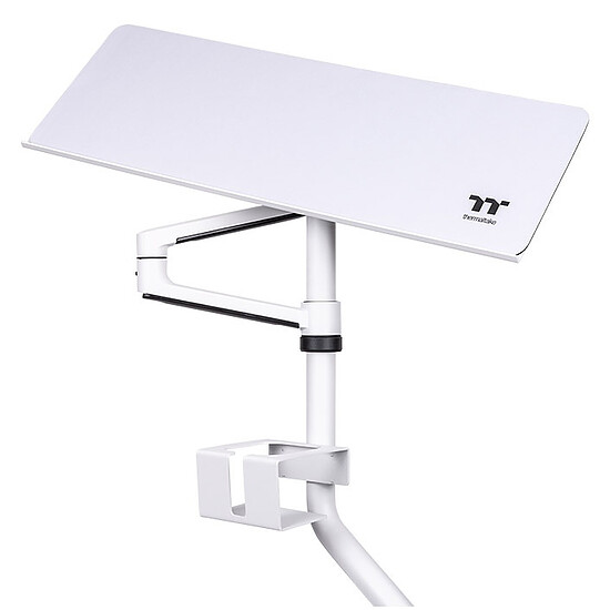 Accessoires base de simracing Thermaltake Keyboard and Mouse Tray - Blanc - Autre vue