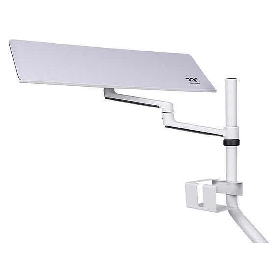 Accessoires base de simracing Thermaltake Keyboard and Mouse Tray - Blanc - Autre vue