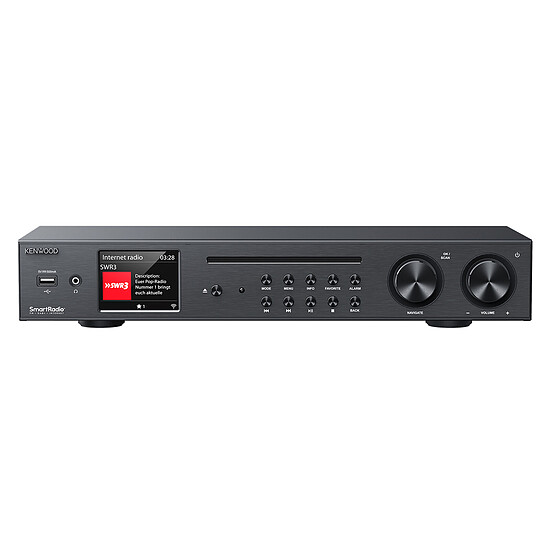 Mini-chaine Kenwood KR-W8000SCD-B - Autre vue