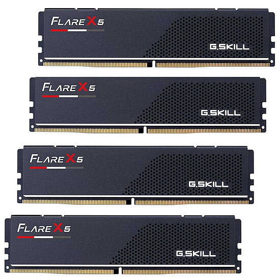 Mémoire RAM G.Skill Flare X5 - 4 x 64 Go (256 Go) - DDR5 6000 MHz - CL34