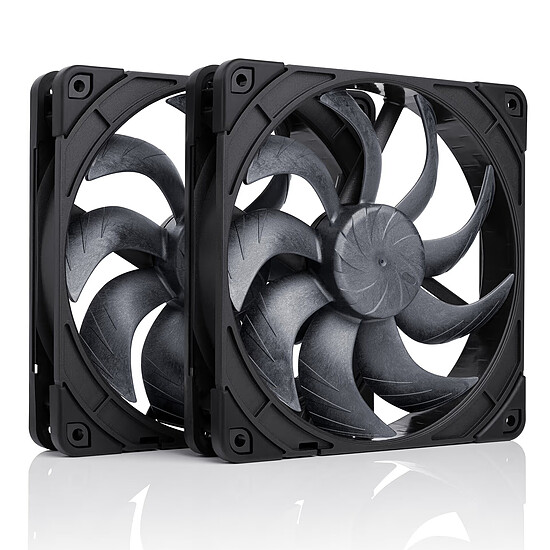 Ventilateur Boîtier Noctua NF-A14X25 G2 PWM Sx2-PP Chromax Black - Autre vue