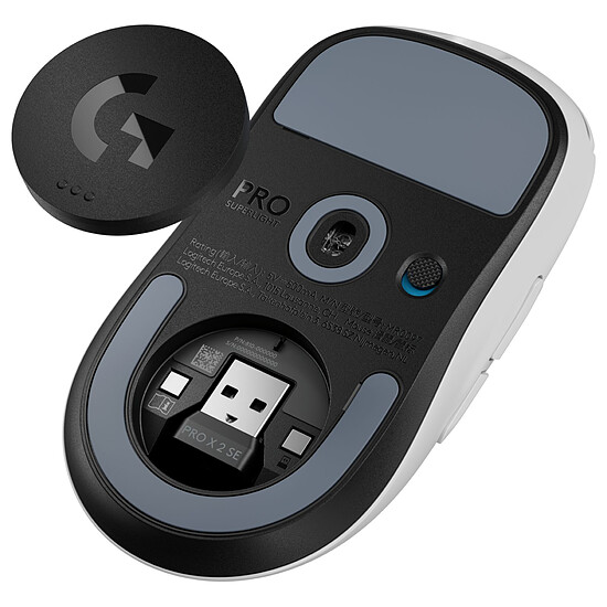 Souris PC Logitech G Pro X Superlight 2 SE Lightspeed - Blanc - Autre vue