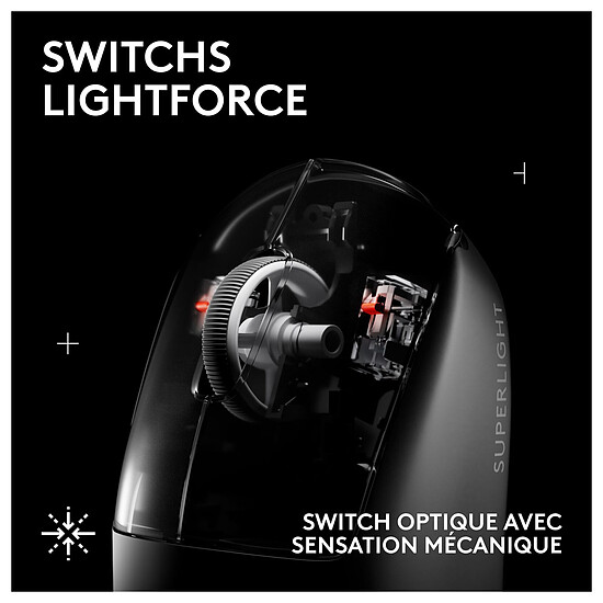 Souris PC Logitech G Pro X Superlight 2 SE Lightspeed - Noir - Autre vue