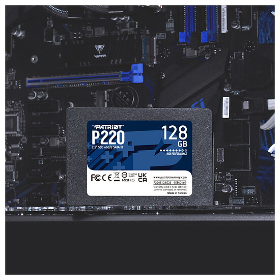 Disque SSD Patriot SSD P220 128 Go - Occasion - Autre vue