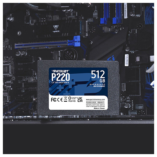 Disque SSD Patriot SSD P220 512 Go  - Autre vue