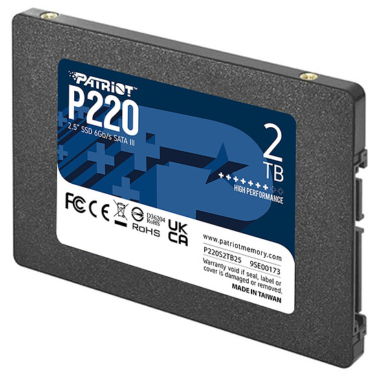 Disque SSD Patriot SSD P220 2 To   - Autre vue