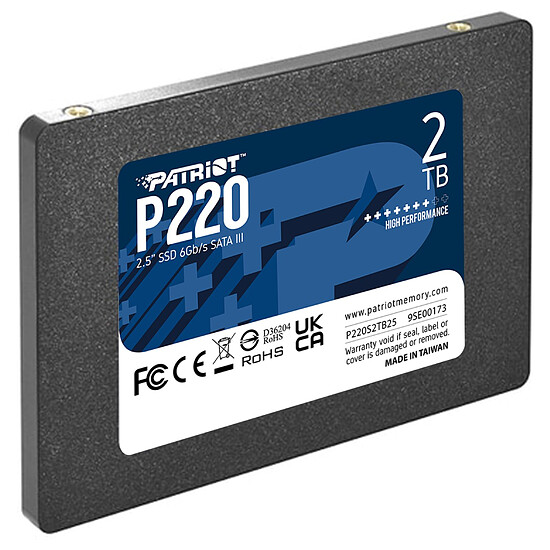 Disque SSD Patriot SSD P220 2 To   - Autre vue