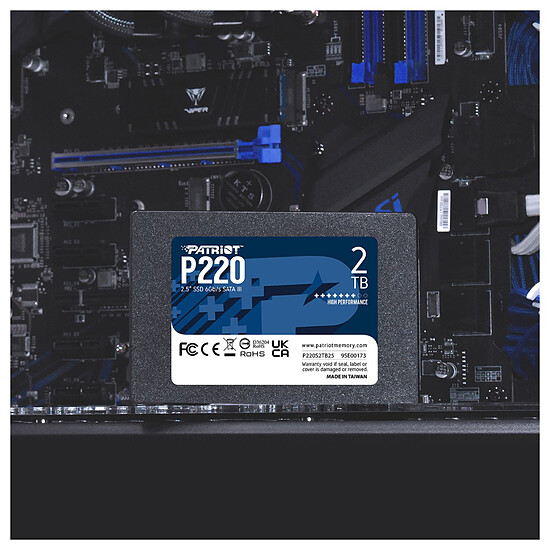 Disque SSD Patriot SSD P220 2 To   - Autre vue