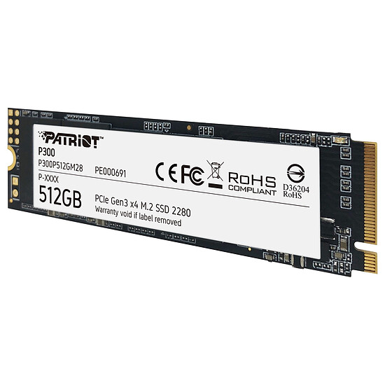 Disque SSD Patriot SSD P300 512 Go  - Occasion - Autre vue