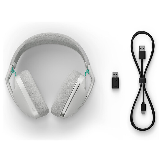 Casque micro Logitech G G321 Lightspeed - Blanc - Autre vue
