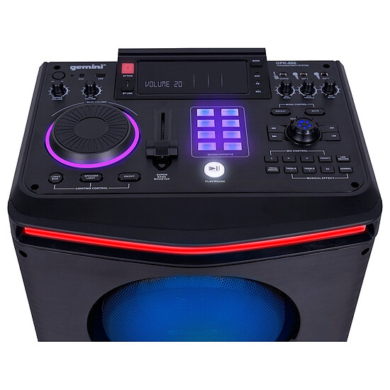 Enceinte de soirée Gemini GPK-800 - Enceinte de soirée - Autre vue