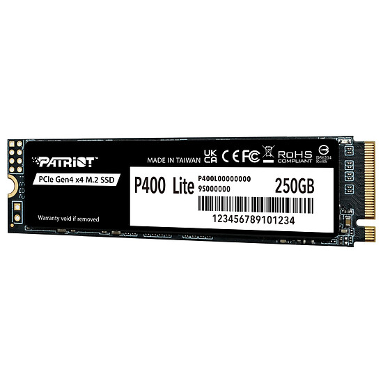 Disque SSD Patriot SSD P400 Lite 250 Go - Autre vue