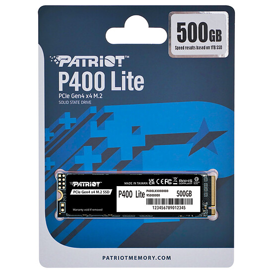 Disque SSD Patriot SSD P400 Lite 500 Go  - Autre vue