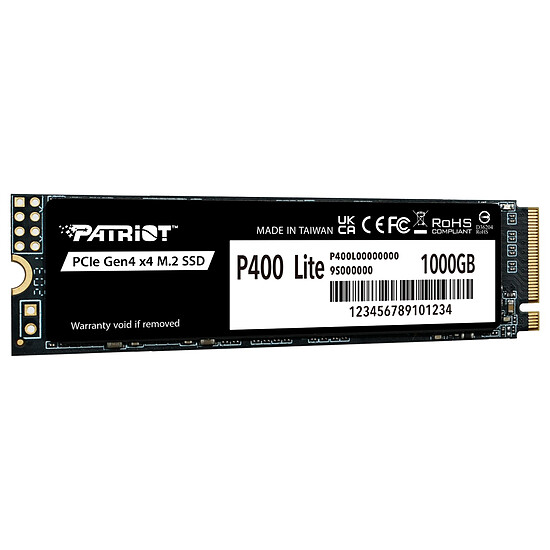 Disque SSD Patriot SSD P400 Lite 1 To   - Autre vue