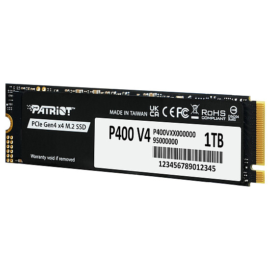Disque SSD Patriot SSD P400 V4 1 To - Autre vue