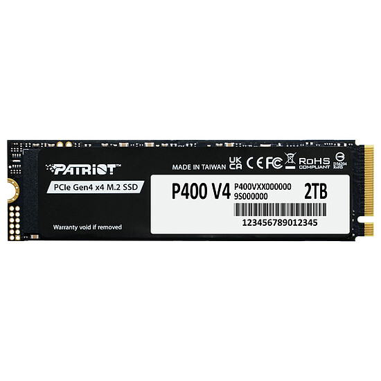 Disque SSD Patriot SSD P400 V4 2 To - Autre vue