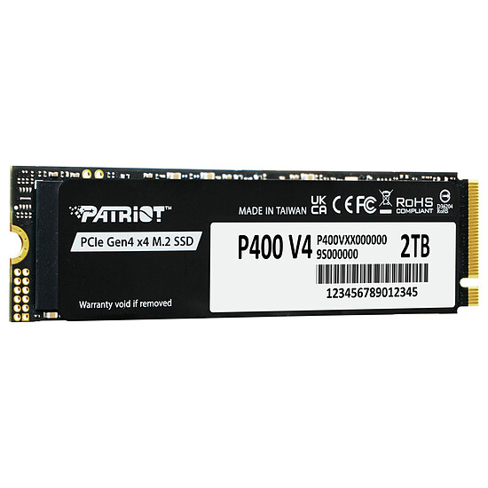 Disque SSD Patriot SSD P400 V4 2 To - Autre vue