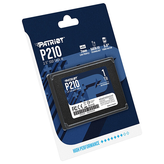 Disque SSD Patriot SSD P210 1 To - Autre vue