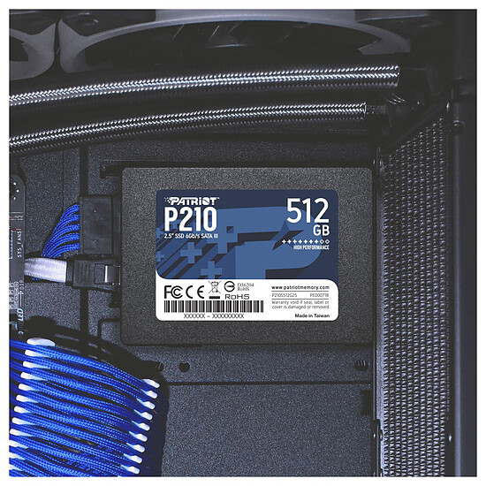 Disque SSD Patriot SSD P210 512Go - Autre vue