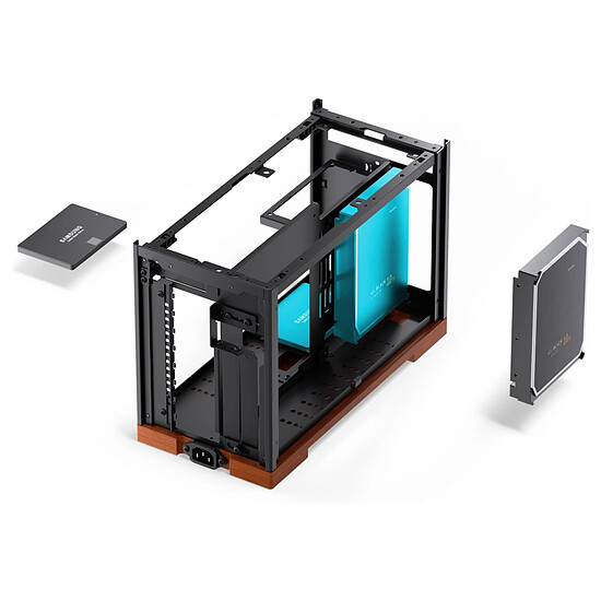 Boîtier PC Jonsbo T9 Riser 5.0 - Noir - Autre vue