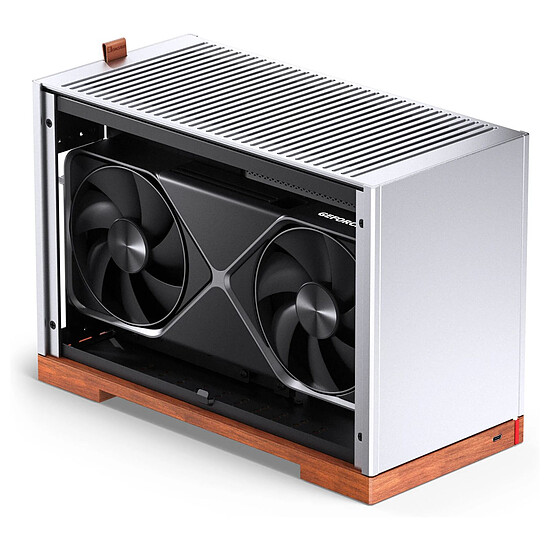 Boîtier PC Jonsbo T9 Riser 5.0 - Argent - Autre vue