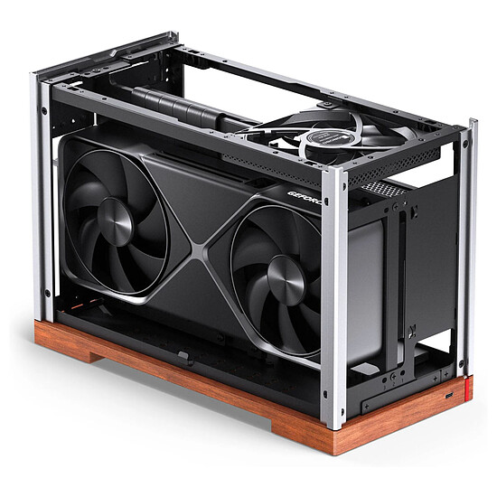 Boîtier PC Jonsbo T9 Riser 5.0 - Argent - Autre vue