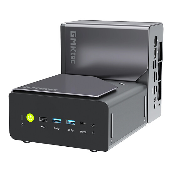 PC de bureau GMKtec NucBox K12 (K12 R7H255 64/2048) - Autre vue