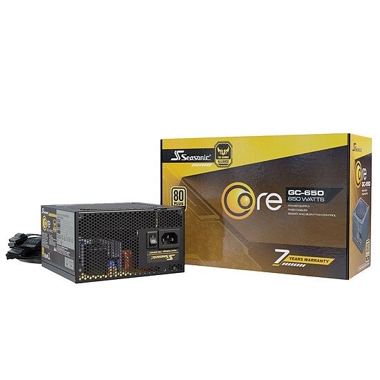 Alimentation PC Seasonic CORE GC-750 - Autre vue