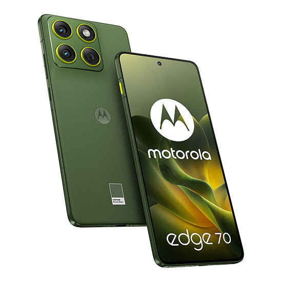 Smartphone Motorola Edge 70 Vert foncé - 512 Go - Autre vue