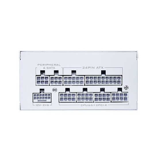 Alimentation PC Lian Li SP850 v2 850W -  Blanc - Autre vue