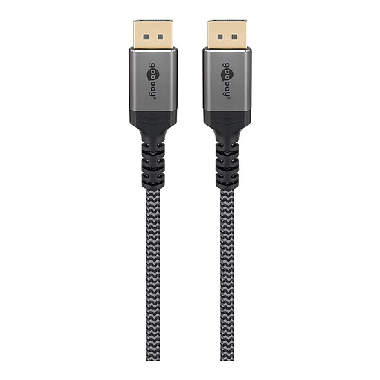 Câble DisplayPort Goobay Câble DisplayPort 2.1 - 80 Gbit/s - 10K (1 m) - Autre vue
