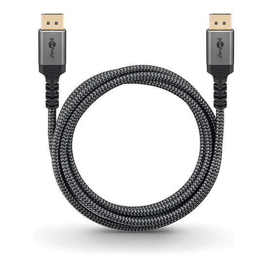 Câble DisplayPort Goobay Câble DisplayPort 2.1 - 80 Gbit/s - 10K (1 m) - Autre vue