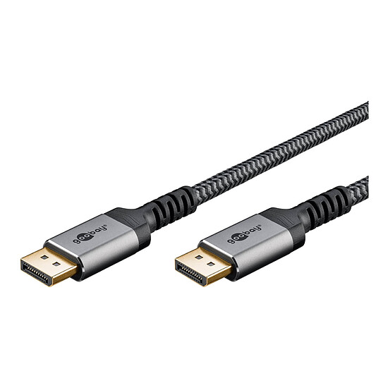 Câble DisplayPort Goobay Câble DisplayPort 2.1 - 80 Gbit/s - 10K (3 m) - Autre vue
