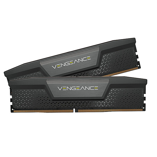 Mémoire RAM Corsair Vengeance DDR5 - 2 x 8 Go (16 Go) - 5200 MHz - CL40 - Autre vue