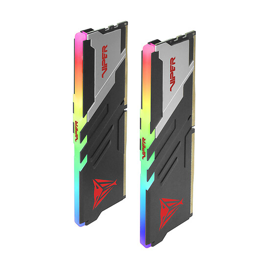 Mémoire RAM Viper Gaming Venom RGB DDR5 - 2 x 16 Go (32 Go) - 6000 MHz - CL40 - Autre vue