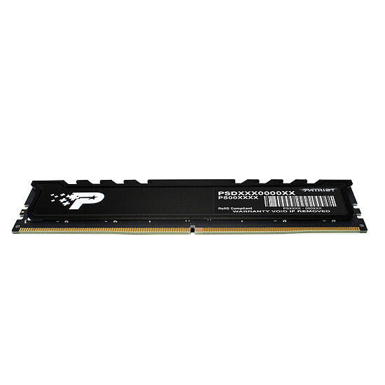 Mémoire RAM Patriot Signature Premium DDR5 - 1 x 8 Go (8 Go) - 5600 MHz - CL46 - Autre vue