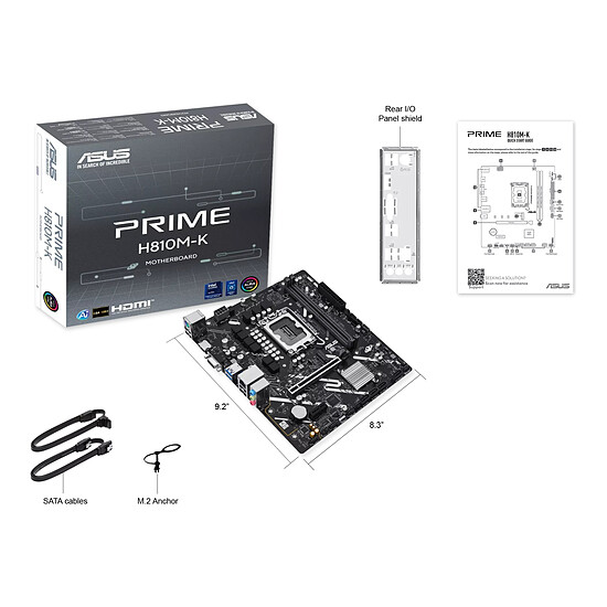 Carte mère ASUS PRIME H810M-K - Autre vue