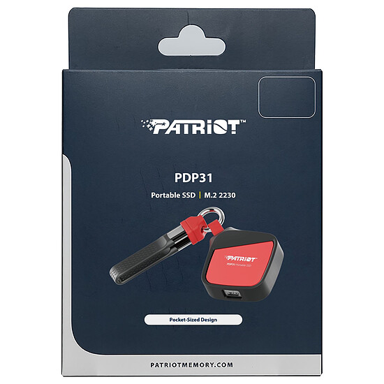SSD externe Patriot PDP31 - 500 Go  - Autre vue