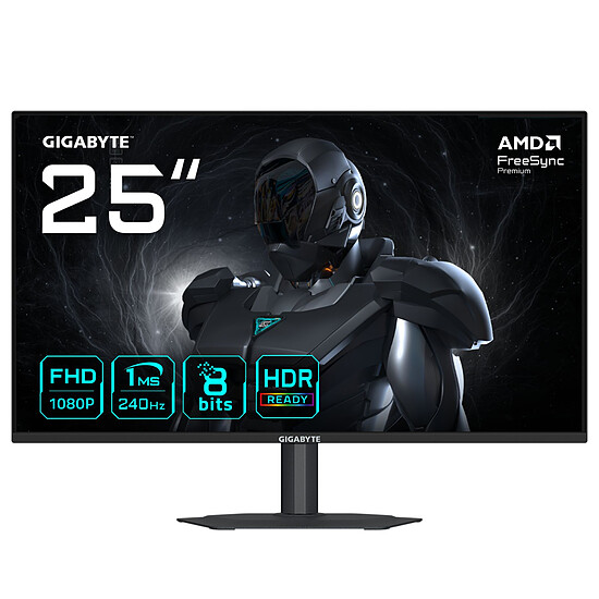 Écran PC Gigabyte G25F2A - Autre vue