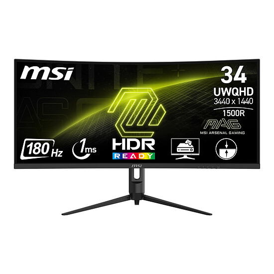 Écran PC MSI MAG 342CQR E2 - Occasion - Autre vue