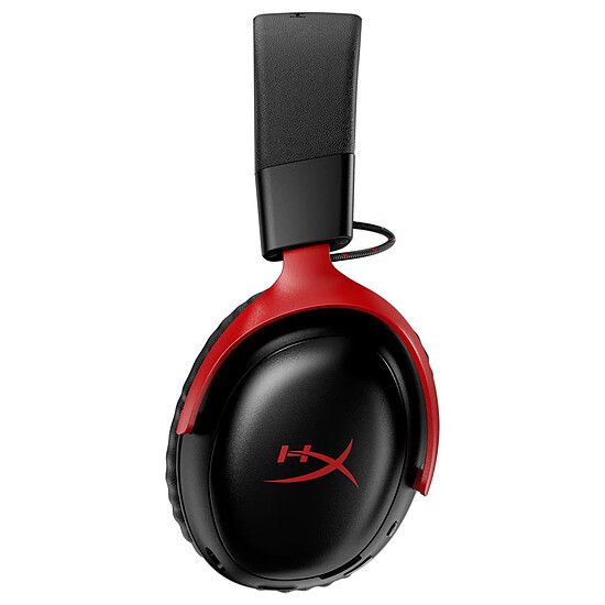 Casque micro HyperX Cloud III S Wireless - Noir/rouge - Autre vue