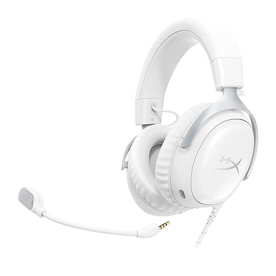 Casque micro HyperX Cloud III - Blanc - Autre vue