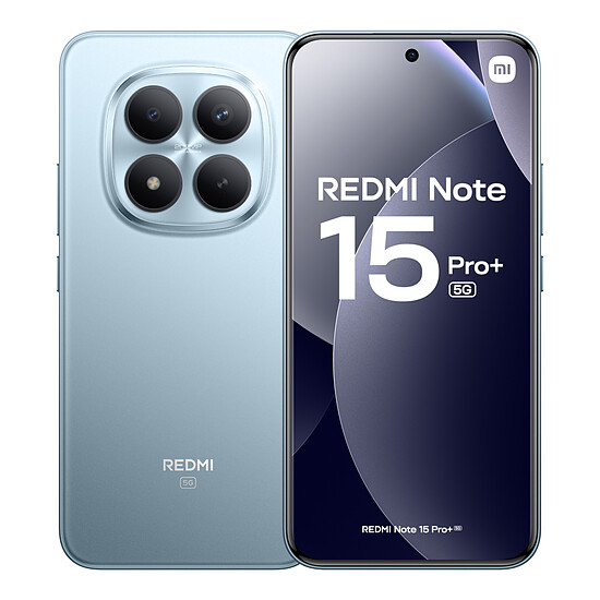 Xiaomi Redmi Note 15 Pro+ 5G (bleu) - 256 Go